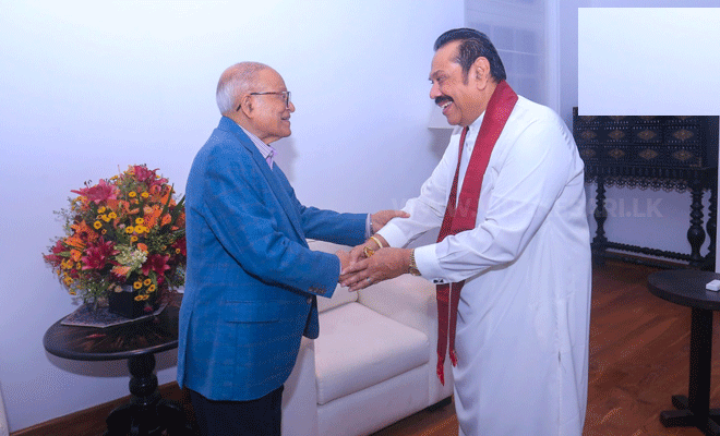 மஹிந்தவை சந்தித்தார் மாலைதீவின் முன்னாள் ஜனாதிபதி