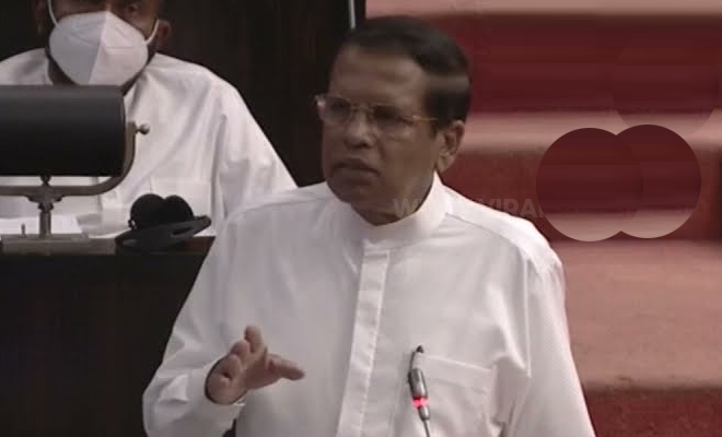 நீதிமன்றை ஆடைபைக்குள் வைத்துக்கொள்ள முயற்சி! மைத்திரிபால சிறிசேன வேதனை