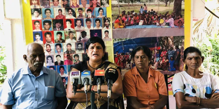 வரவு செலவு திட்டத்திற்கு வலிந்து காணாமல் ஆக்கப்பட்ட உறவுகள் கண்டனம்