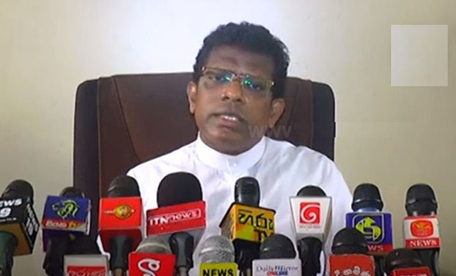 அலஸின் குண்டர் செயற்பாடுகளுக்கு கத்தோலிக்க திருச் சபை அஞ்சாது!  அருட்தந்தை ஜூட் பெர்னாண்டோ போர்க்கொடி