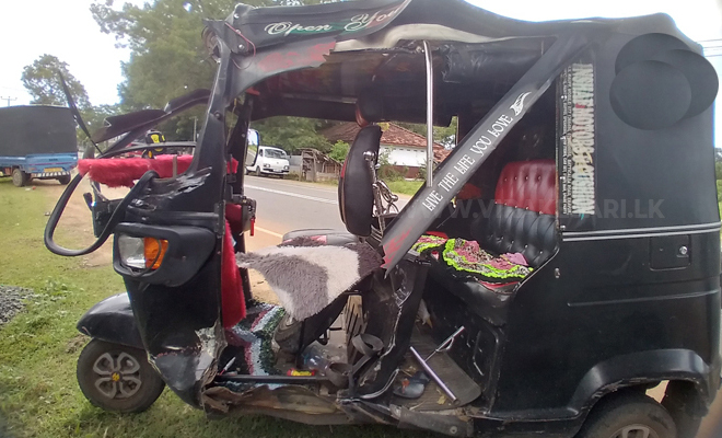 களுவாஞ்சிக்குடியில் விபத்து ; கணவன், மனைவி காயம்!