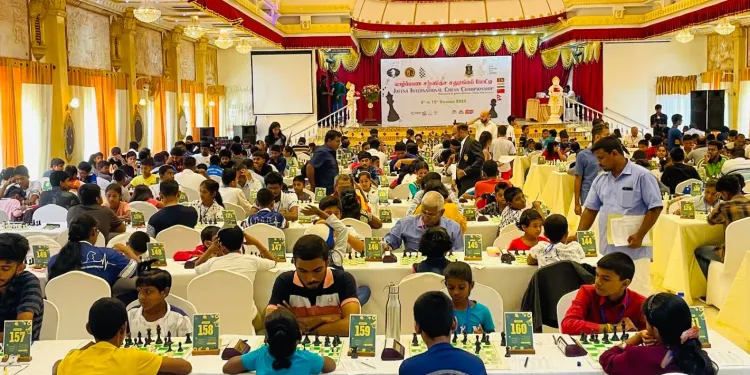 சர்வதேச தரத்தினாலான சதுரங்கப் போட்டி ஆரம்பம்!