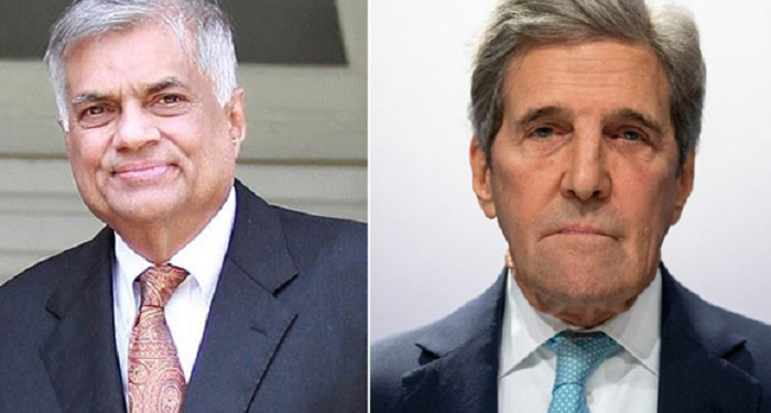 ஜோன் கெரியை சந்தித்தார் ரணில்!