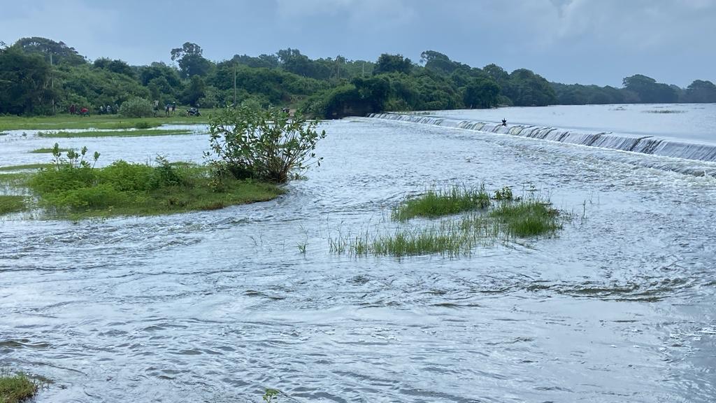 பாலியாறு பெருக்கெடுத்து மன்னாரில் பல பகுதிகள் நீரில் மூழ்கியுள்ளன!
