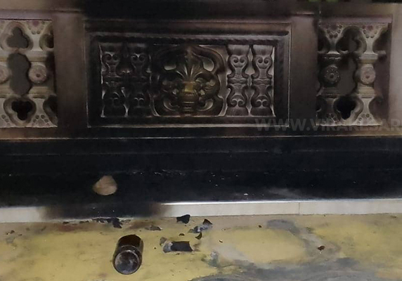 புத்தூரில் வீடொன்றின்மீது பெற்றோல் குண்டு வீச்சு!