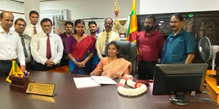 மட்டக்களப்பின் அரச அதிபராக பதவியேற்றார் ஜஸ்ரினா யுலேக்கா!