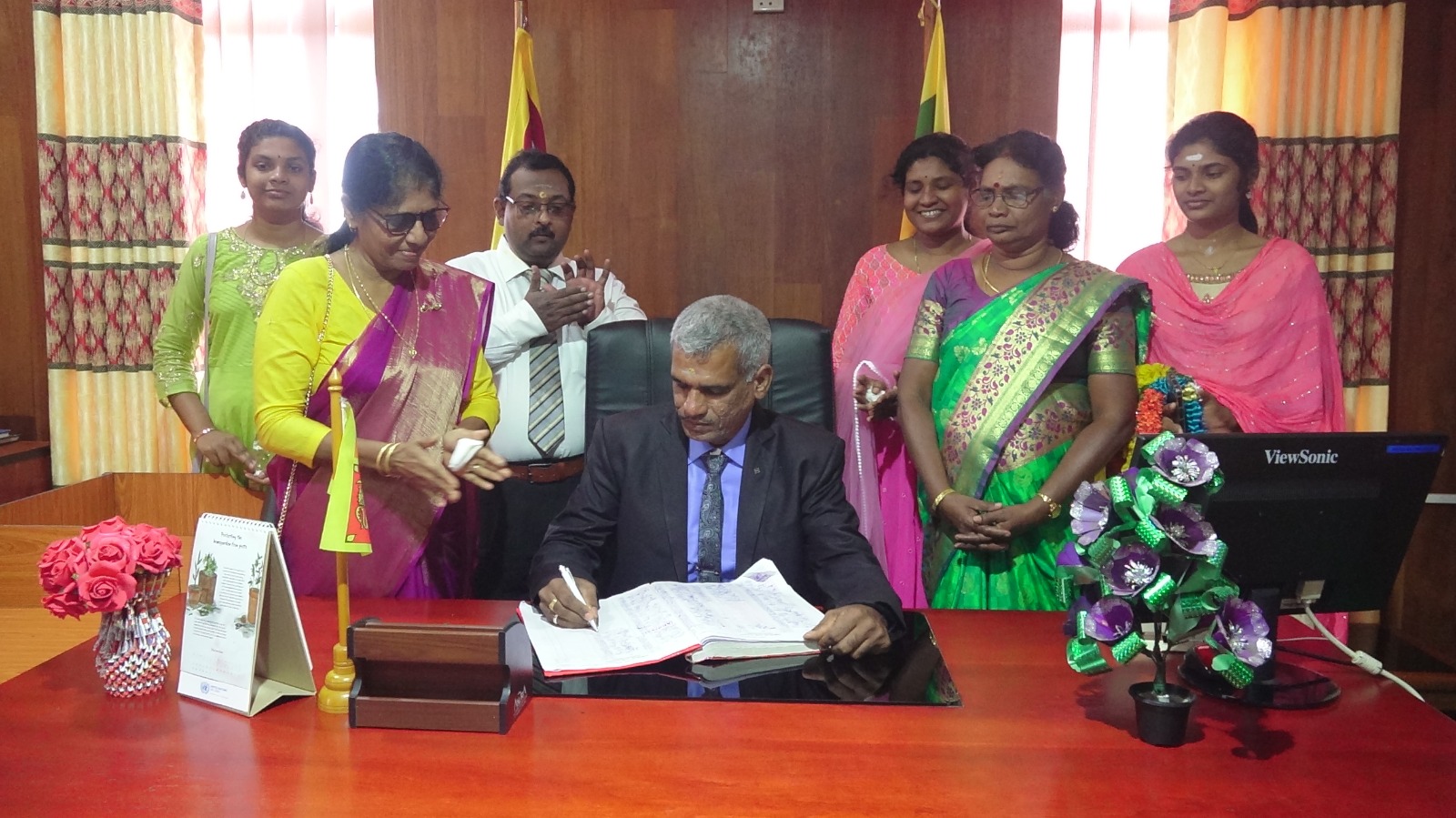 மன்னார் மாவட்ட அரச அதிபராக பொறுப்பேற்றார் க.கனகேஸ்வரன்!