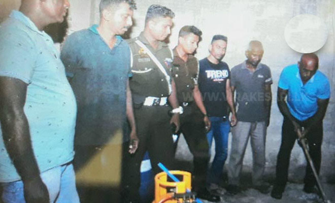 மீகஹவத்தையில் கசிப்பு காய்ச்சிய நபர் கைது!