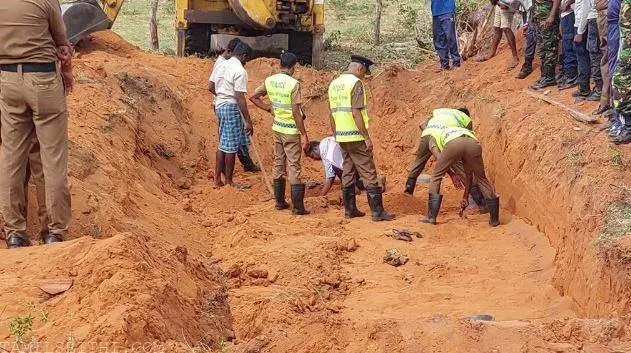 மீண்டும் கொக்குத்தொடுவாய் மனிதப் புதைகுழியில் ஆய்வு!
