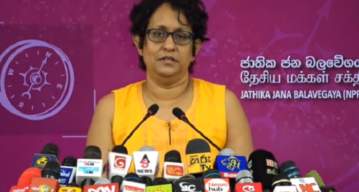 அரசுடன் இனிமேல் பேச்சு கிடையாது!  ஹரிணி கூறுகிறார்