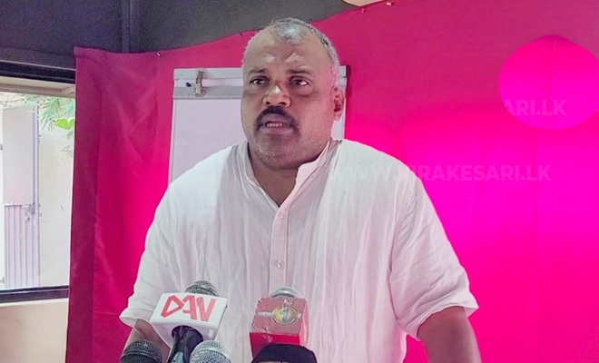 தென்னிலங்கையைச் சேர்ந்தவர்களுக்கான முதலீட்டு தளமாக மாற்றப்படுகிறதா பூநகரி?  செல்வராஜா கஜேந்திரன் கேள்வி