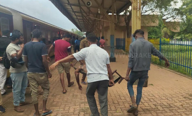 கிளிநொச்சியில் ரயில் விபத்தில் இரு பிள்ளைகளின் தந்தை பலி!