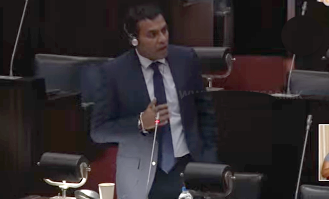 நாட்டின் பாதுகாப்பைக் கருதியே இராணுவ முகாம்கள் வடக்கு, கிழக்குக்கு என்று மட்டும் அமைக்கவில்லை! சாணக்கியனுக்கு பிரமித்த பண்டார பதில்