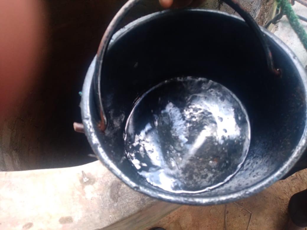 முல்லை புதுக்குடியிருப்பு, உடையார்க்கட்டு வீட்டுக் கிணற்று நீரில் மண்ணெண்ணெய்!