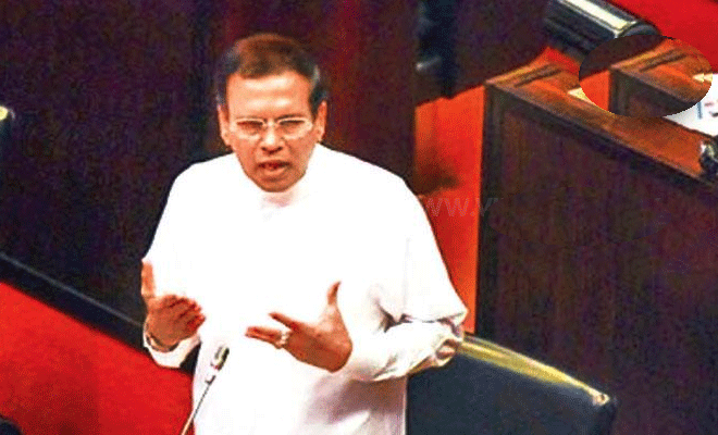 சமூக வலைத் தளங்களை இடைநிறுத்தியே திகன கலவரத்தை நான் கட்டுப்படுத்தினேன் மைத்திரிபால சிறிசேன கூறுகிறார்