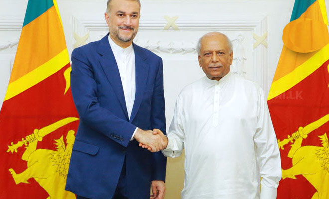 ஈரான் வெளிவிவகார அமைச்சர் – பிரதமர் தினேஷ் பேச்சு