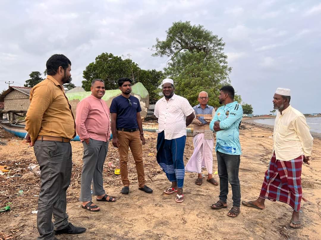 மூதூர் தக்வா நகர் பிரதேச கடலரிப்பை தடுப்பதற்கான நடவடிக்கை மும்முரம்!