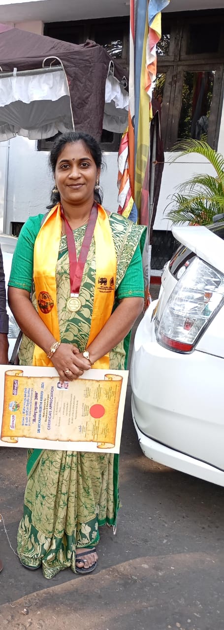 காரைதீவு கிருபாஞ்சனாவுக்கு ஸ்ரீ விக்ரமகீர்த்தி விருது! இசைத்துறைக்குக் கௌரவம்