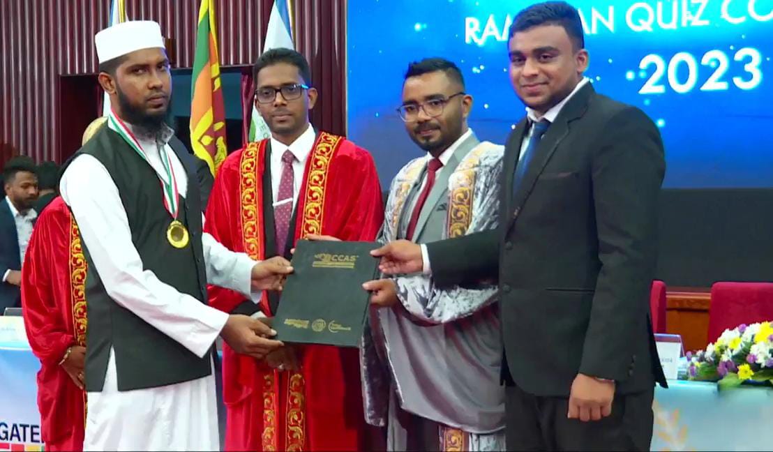 சுவனச்சோலை நிகழ்ச்சியில் வெற்றிபெற்றோருக்கு கௌரவம்