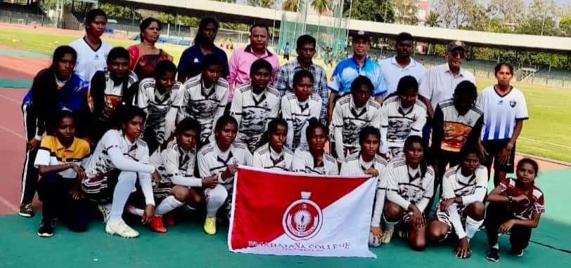 தெல்லிப்பழை மகாஜனா 18 வயது பெண்கள் தேசியமட்ட உதைபந்தாட்டத்தில் சம்பியன்!