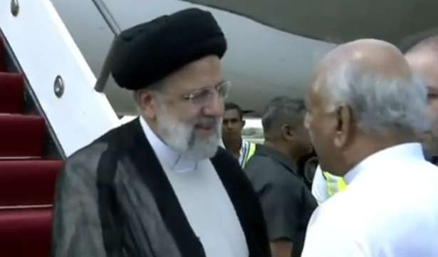 இலங்கையை வந்தடைந்தார் இப்ராஹிம் ரைசி