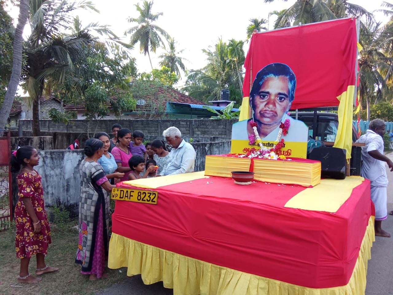 மட்டக்களப்பில் அன்னை பூபதியின் திருவுருபடத்திற்கு அஞ்சலி