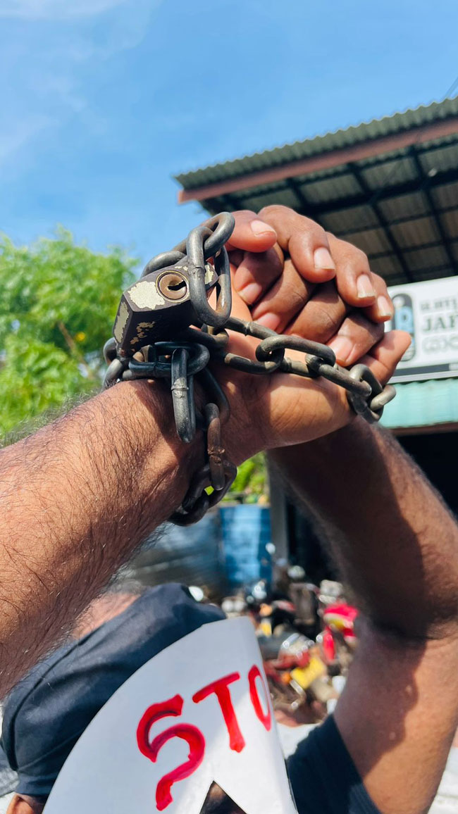 சர்வதேச ஊடக சுதந்திர தினத்தை முன்னிட்டு போராட்டம் முன்னெடுப்பு