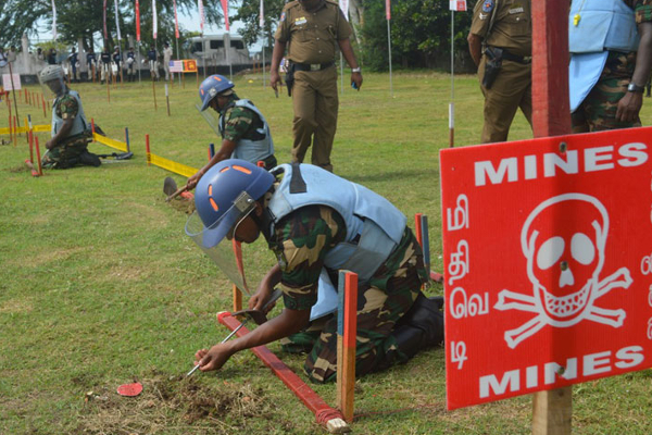சர்வதேச மாநாட்டில் கண்ணிவெடி அகற்றும் செயற்பாட்டிற்கு பாராட்டு பெற்ற இலங்கை
