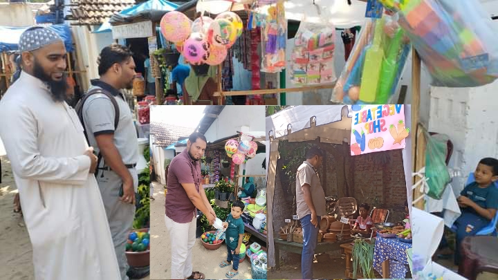 கற்பிட்டி ஜன்னல் அஸாபிர் பாலர் பாடசாலையின் சிறுவர் சந்தை