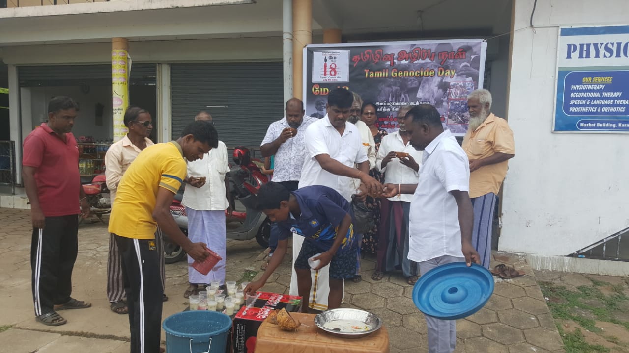 காரைதீவில் முன்னாள் தவிசாளர் தலைமையில் முள்ளிவாய்க்கால் நினைவுக் கஞ்சி