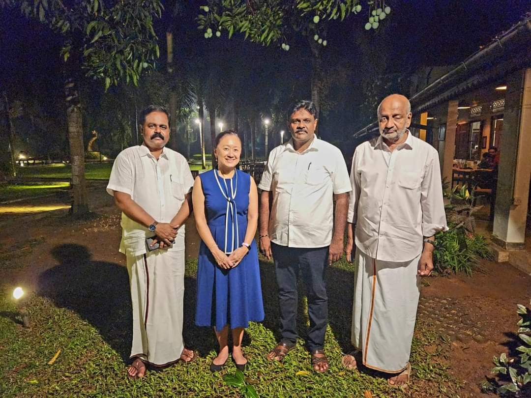 அமெரிக்க தூதுவரை சந்தித்த தமிழ்தேசிய கூட்டமைப்பு பாராளுமன்ற உறுப்பினர்கள்.