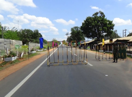 ஓமந்தை இராணுவ சோதனைச்சாவடி அகற்றப்பட்டது.